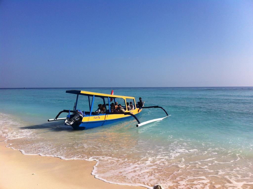 Bluecoral Bungalows Gili Meno Luaran gambar